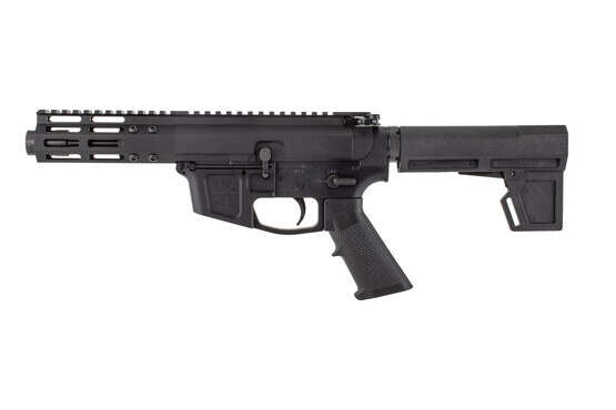 FM Products 9mm AR Pistol has a 5.5" M-LOK handguard